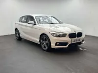 Used BMW 116 Sport Line 2019 White Hatchback