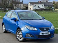 Used Seat Ibiza Ecomotive 2010 Blue Hatchback