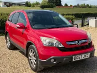 Used Honda CR-V EX 150 HP (110 kW) 2007 Red SUV