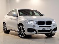 Used BMW X6 M Sport 258 HP (189 kW) 2017 White SUV
