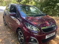 Used Peugeot 108 Allure 82 HP (60 kW) 2018 Mauve/purple Hatchback