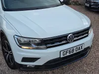 Used VW Tiguan SE 150 HP (110 kW) 2018 White SUV