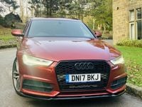 Used Audi A6 Black Edition 272 HP (200 kW) 2017 Red Estate