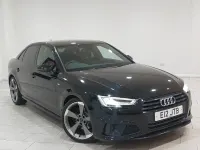 Used Audi A4 Black Edition 150 HP (110 kW) 2019 Black Sedan