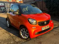 Used Smart ForTwo Coupé Passion 71 HP (52 kW) 2018 Black Coupe