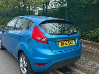 Used Ford Fiesta Zetec 2012 Blue Hatchback