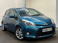 Used Toyota Yaris Hybrid 2013 Turquoise Hatchback