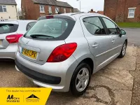 Used Peugeot 207 94 HP (69 kW) 2009 Silver Hatchback