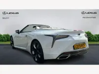 Used Lexus LC 500 2023 White Cabriolet