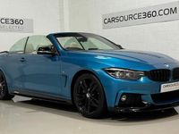 Used BMW 420 M Sport 184 HP (135 kW) 2019 Blue Cabriolet