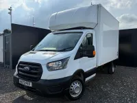 Used Ford Transit 130 HP (95 kW) 2022 White Cabriolet
