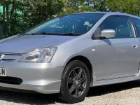 Used Honda Civic Sport 108 HP (79 kW) 2003 Silver Hatchback