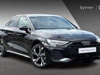 Used Audi A3 S-Line 148 HP (108 kW) 2025 Black Sedan