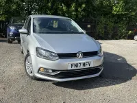 Used VW Polo Match 90 HP (66 kW) 2017 Silver Hatchback