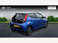 Used Toyota Aygo X-clusiv 72 HP (52 kW) 2021 Blue Hatchback