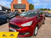 Used Ford C-MAX Zetec 125 HP (91 kW) 2015 Red MPV
