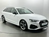 Begagnad Audi A4 Black Edition 163 HK (119 kW) 2021 Vit Kombi