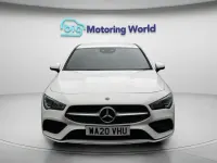 Used Mercedes CLA250 AMG line 224 HP (164 kW) 2020 White Coupe