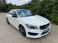 Used Mercedes CLA220 AMG 2014 White Coupe