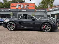 Used Porsche Boxster 330 HP (242 kW) 2014 Black Cabriolet