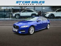 Used Jaguar XF R-Sport 180 HP (132 kW) 2016 Blue Sedan