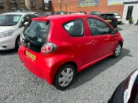 Used Toyota Aygo 68 HP (50 kW) 2011 Red Hatchback