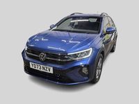 Used VW Taigo R-line 110 HP (80 kW) 2023 Blue SUV