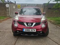Used Nissan Juke Tekna 117 HP (86 kW) 2016 Red SUV