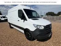 Used Mercedes Sprinter 163 HP (119 kW) 2020 White Van