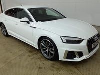 Used Audi A5 Sportback S-Line 150 HP (110 kW) 2020 White Hatchback