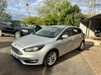 Used Ford Focus Zetec 125 HP (91 kW) 2017 Silver Hatchback