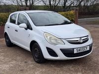 Used Vauxhall Corsa S 2011 White Hatchback