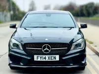 Begagnad Mercedes CLA220 AMG 2014 Svart Sedan