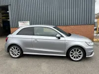Used Audi A1 S-Line 125 HP (91 kW) 2018 Silver Hatchback