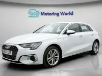 Begagnad Audi A3 Sportback Sport 2023 Vit Halvkombi