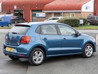 Used VW Polo Edition 90 HP (66 kW) 2017 Blue Hatchback