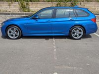 Used BMW 320 M Sport 181 HP (133 kW) 2015 Blue Estate