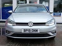 Used VW Golf VII Match 114 HP (83 kW) 2019 Silver Hatchback
