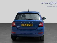 Used Skoda Fabia 59 HP (43 kW) 2020 Blue Hatchback
