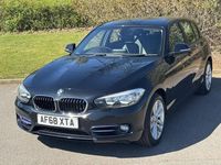 Used BMW 120 Sport Line 190 HP (139 kW) 2018 Black Hatchback