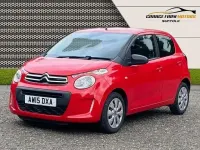 Used Citroën C1 Feel 68 HP (50 kW) 2015 Red Hatchback