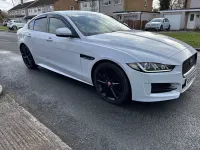Used Jaguar XE R-Sport 180 HP (132 kW) 2018 White Sedan