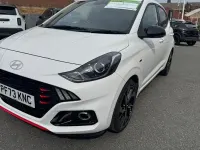 Used Hyundai i10 N Line 101 HP (74 kW) 2023 White Hatchback
