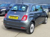 Used Fiat 500 Lounge 68 HP (50 kW) 2019 Grey Hatchback