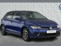 Used VW Polo Life 95 HP (69 kW) 2023 Blue Hatchback
