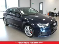 Used Audi A3 Sportback S-Line 116 HP (85 kW) 2018 Blue Hatchback