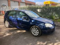 Used VW Golf V Match 105 HP (77 kW) 2008 Blue Hatchback