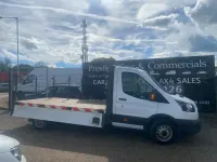 Used Ford Transit 130 HP (95 kW) 2018 White Pickup