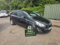 Used Vauxhall Corsa 2013 Black Hatchback