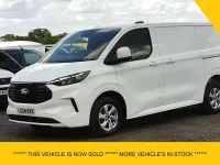 Used Ford Transit Custom Limited 136 HP (100 kW) 2024 White Van